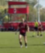 Ashley Hu in azione in Milan - Brescia