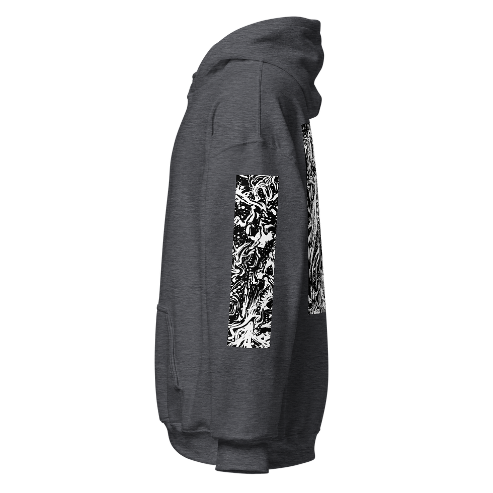 Thumbnail: B&W Neon Dream Hoodie - Gildan 18500