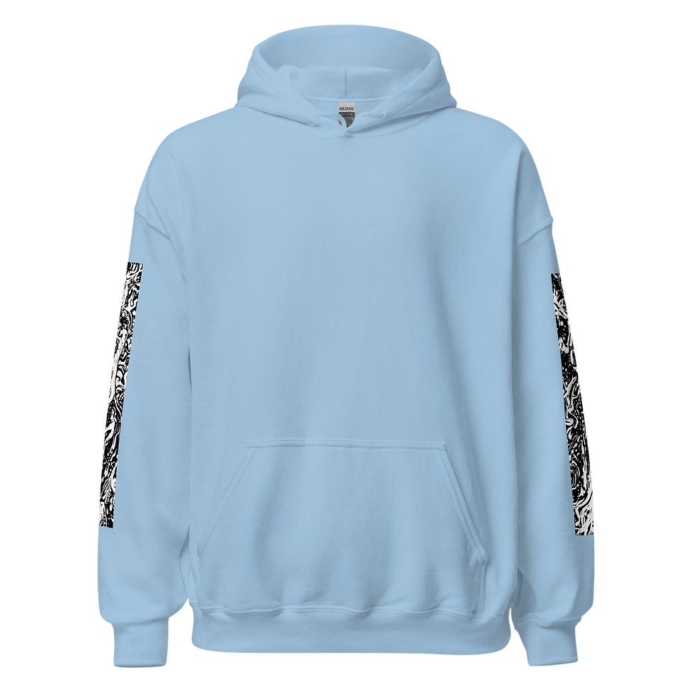 Thumbnail: B&W Neon Dream Hoodie - Gildan 18500
