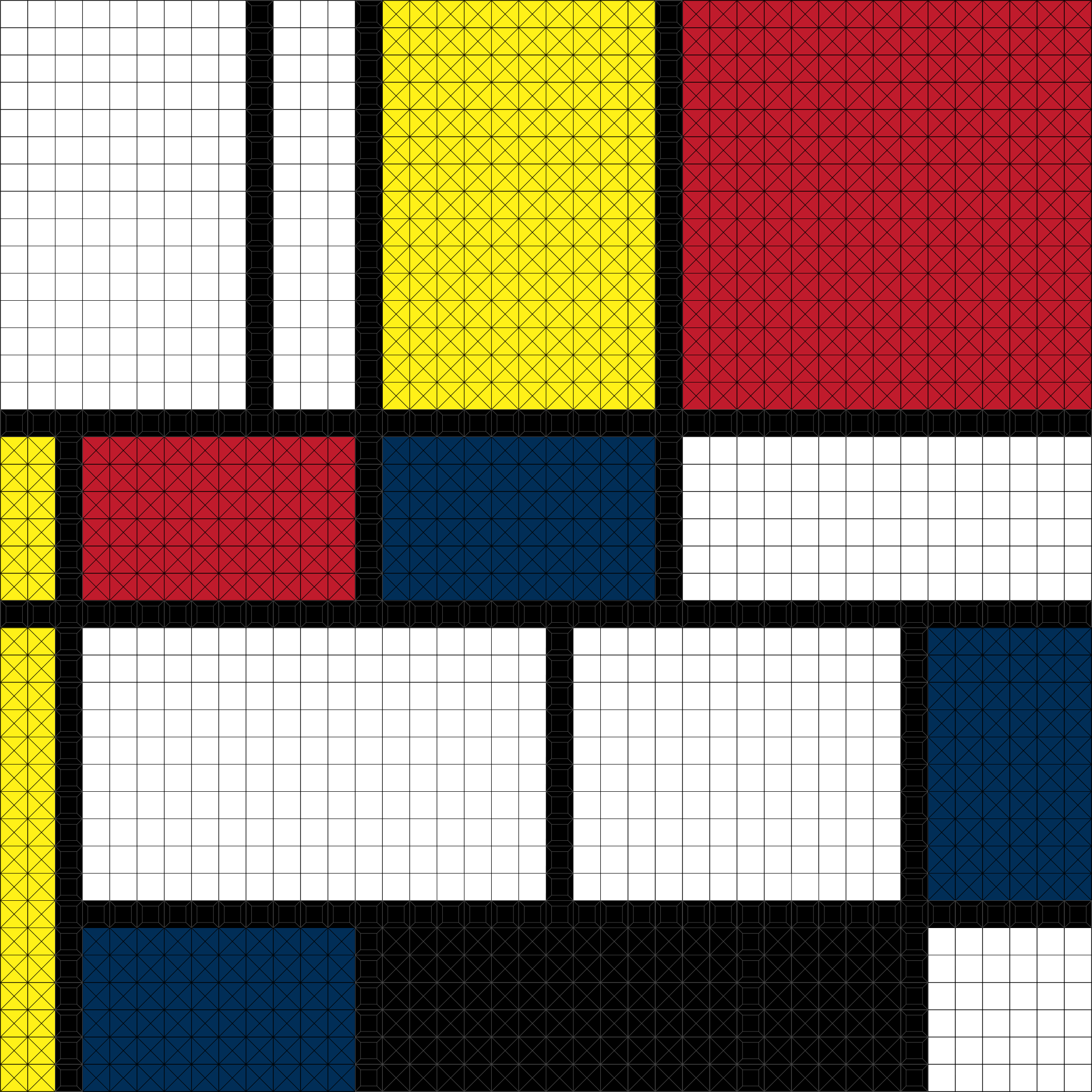 Mondrian (1600 pcs.)