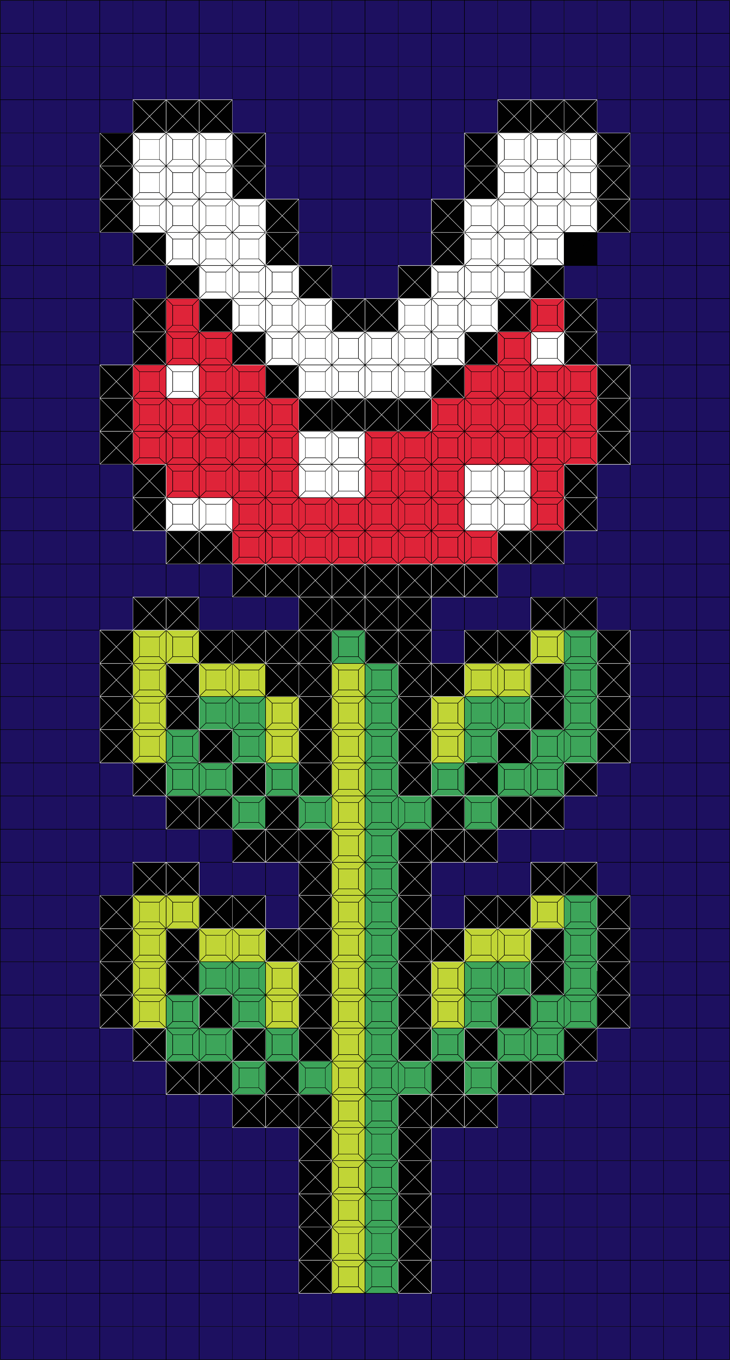 mario flower(900pcs.)