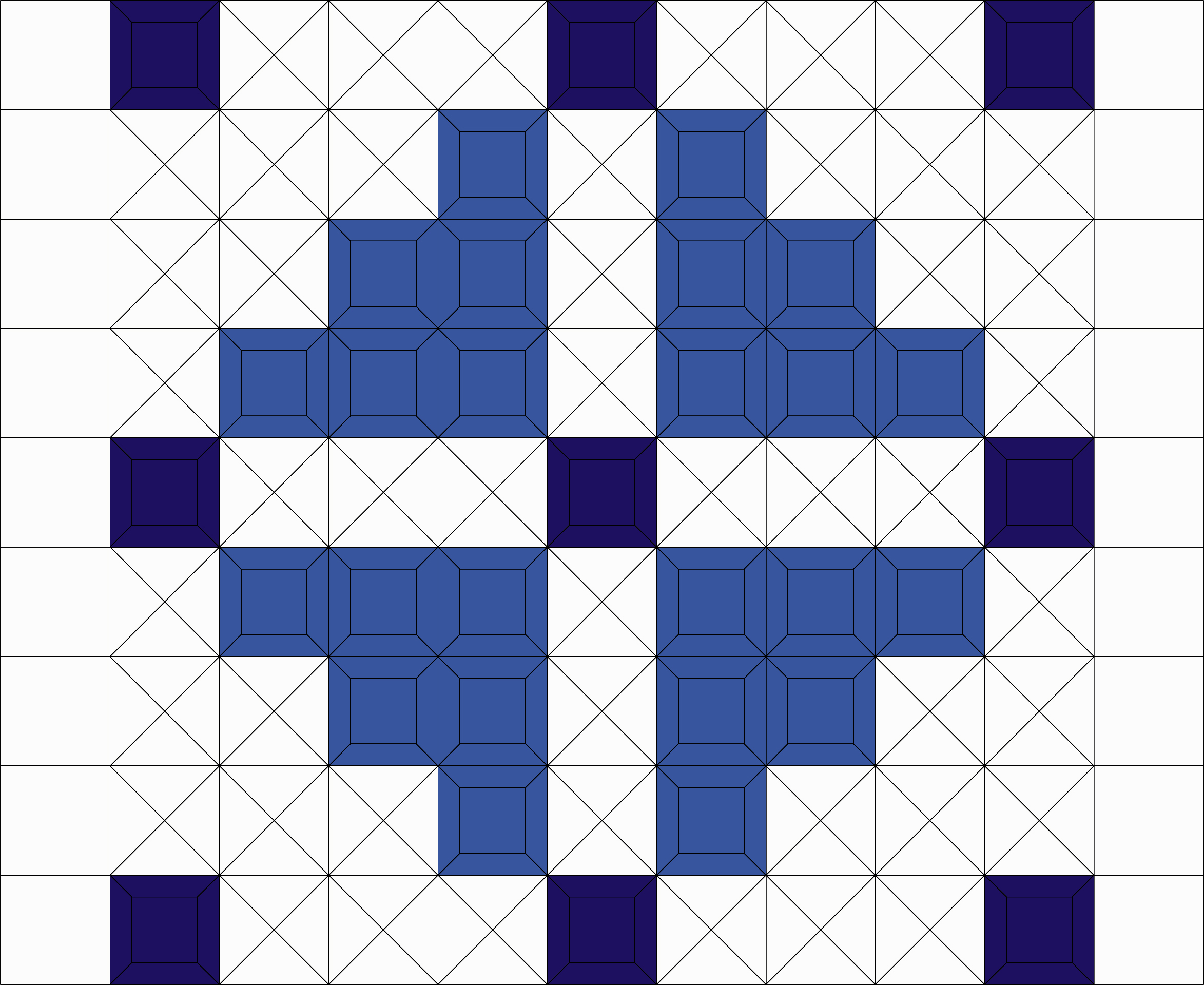 blue pattern(99pcs.)