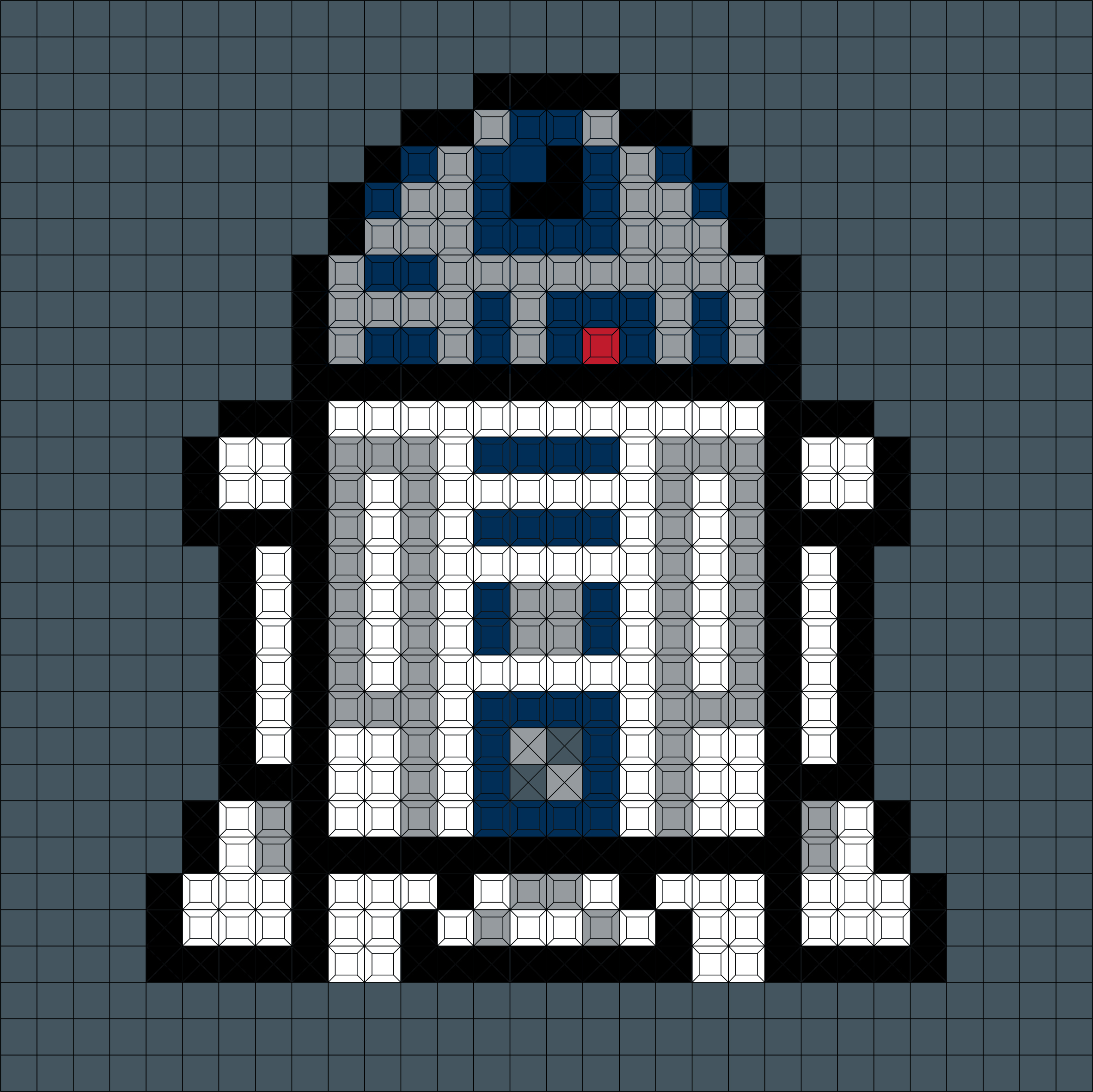 R2D2 (900 pcs.)