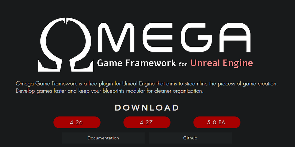 Omega Game Framework 1.0 RELEASED! (Also Guilded Server)