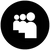 Myspace rond noir 