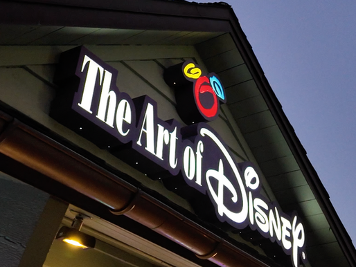 A Stroll Through The Art of Disney at Disney Springs