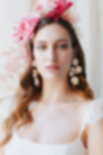 Thumbnail: Jonida Ripani Bouquet Bridal Statement Earrings (orecchini sposa)
