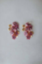 Jonida Ripani Valentine Flower Wedding Earrings - orecchini sposa