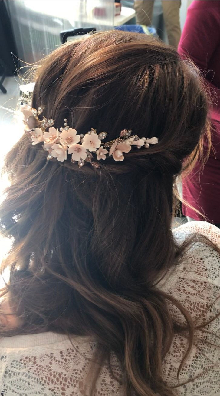 Miniatura: pettine sposa Melodia Bridal Headpiece