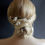 Thumbnail: Forcine da sposa con perle Swarovski Penelope wedding Hair Pins by Jonida Ripani.