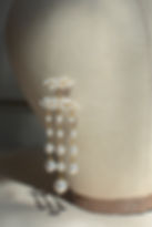 Thumbnail: bridal pearl earrings