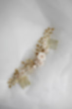 Thumbnail: Pettine di matrimonio artigianale elegante Isabella Wedding Headpiece by Jonida Ripani