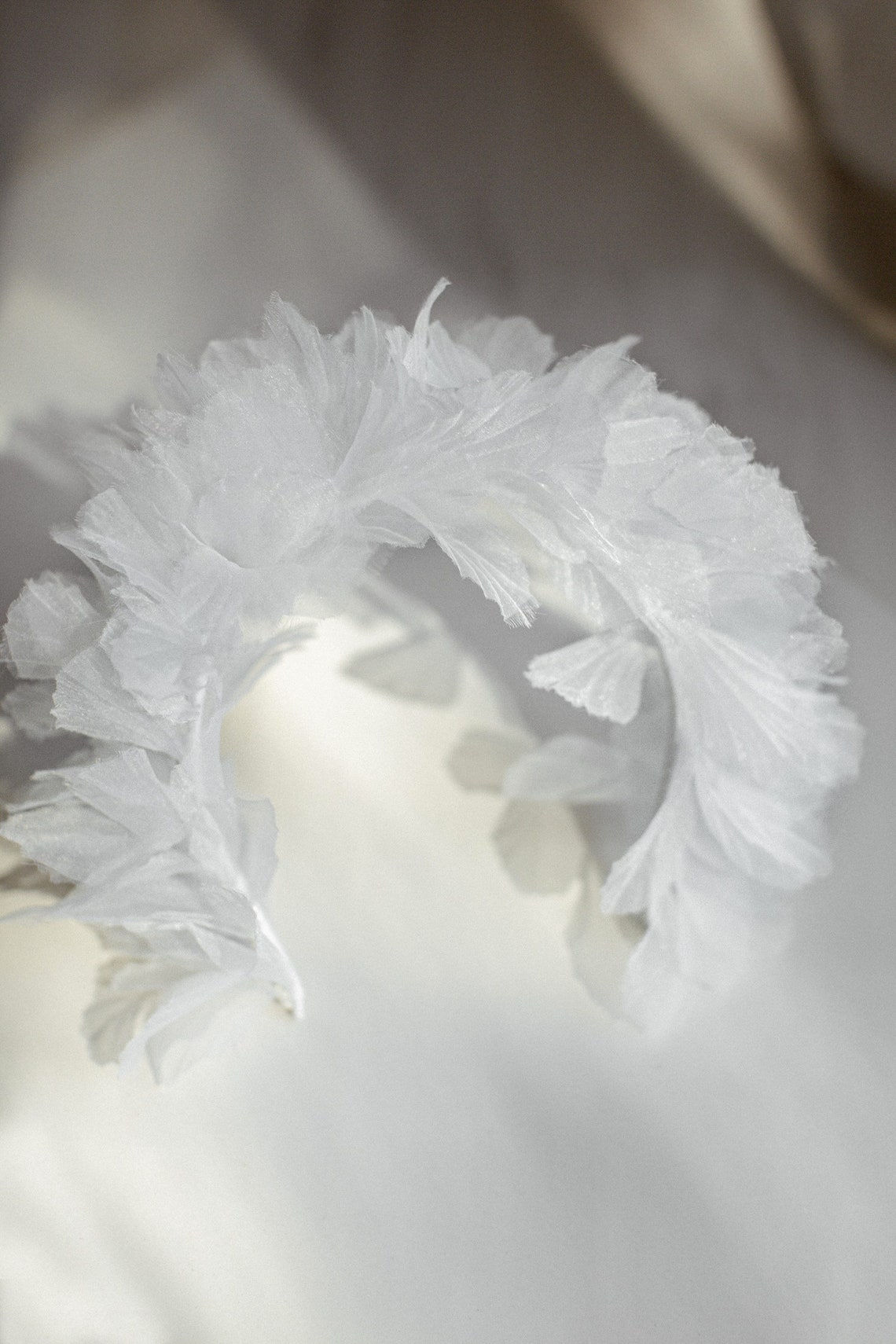 IL CIGNO Organza wedding Headband - fascia da sposa
