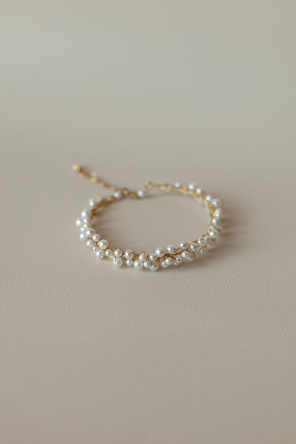 Miniatura: Brigitte Pearl Bracelet - Bracciale da Sposa