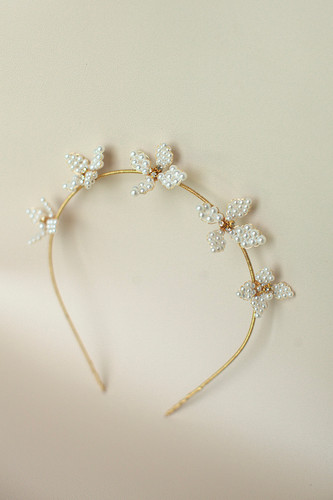 Charlotte Pearl Tiara | Made in Italy Pearl Tiara Crown Charlotte Pearl Tiara | Made in Italy Pearl Tiara Crown