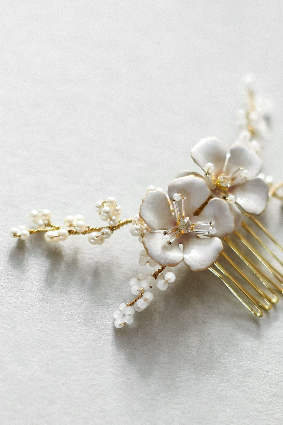 Thumbnail: Bridal Headpiece - pettine sposa