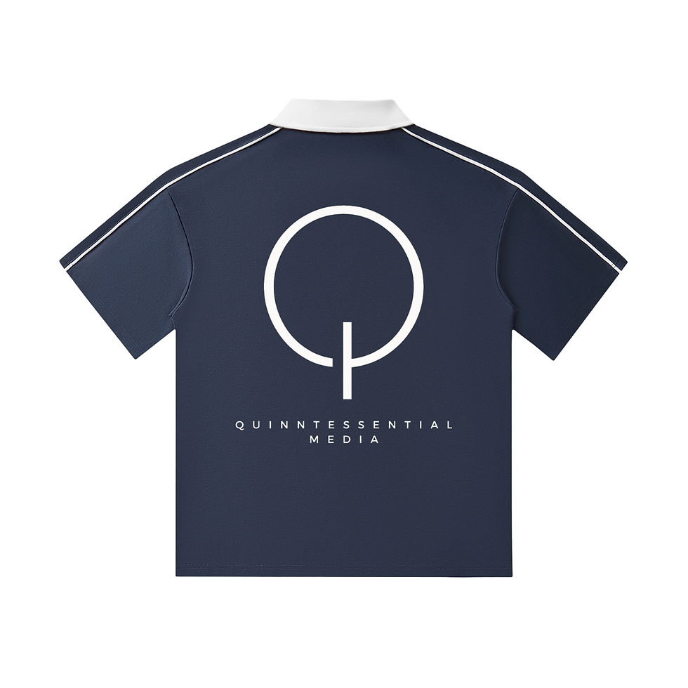 Thumbnail: Contrast Collar Short-Sleeve Polo Shirt
