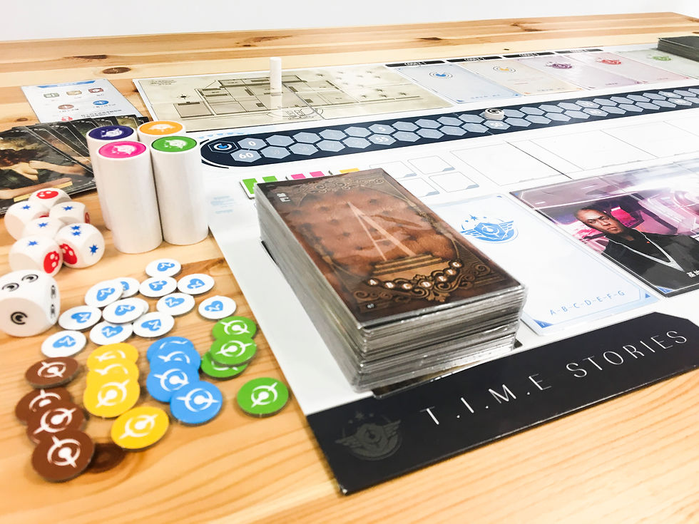 Weekday桌遊聚:T.I.M.E. Stories 時間守望