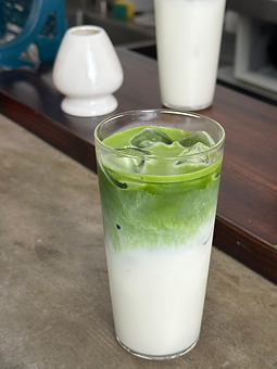抹茶椰奶