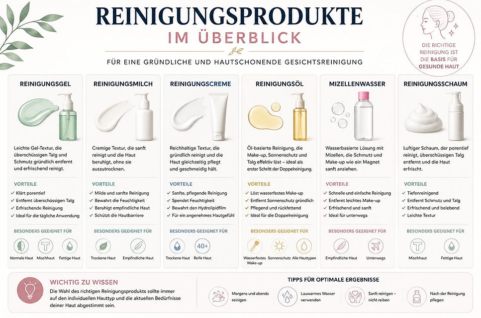 Reinigungsprodukte im Ueberblick