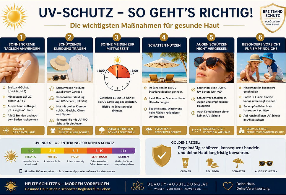 UV-Schutz So gehts richtig