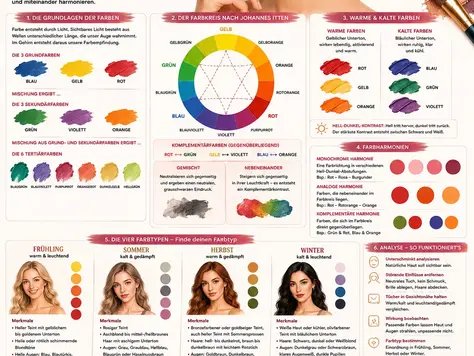 Farbberatung & Farbharmonie – die richtigen Farben für ein harmonisches Make-up