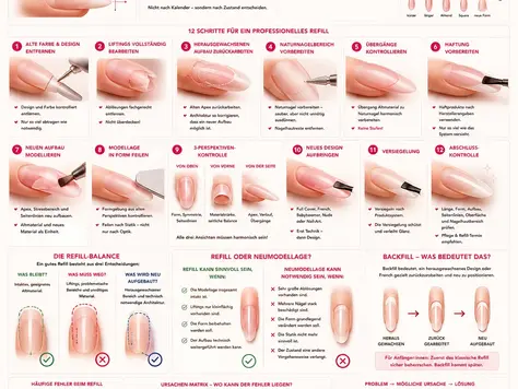Refill & Auffüllen der Nagelmodellage