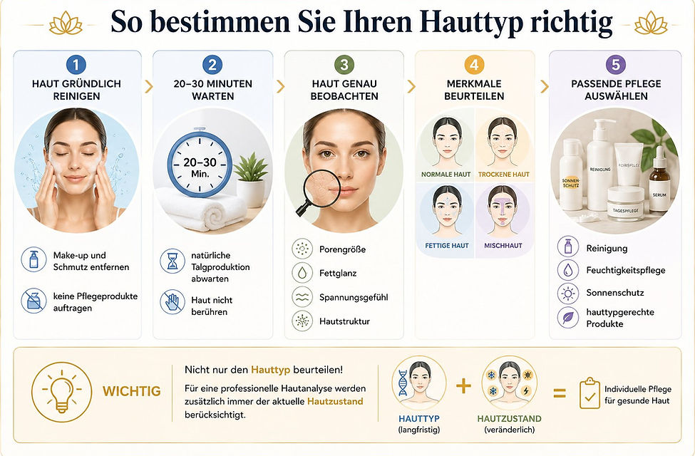 So bestimmen Sie Ihren Hauttyp richtig