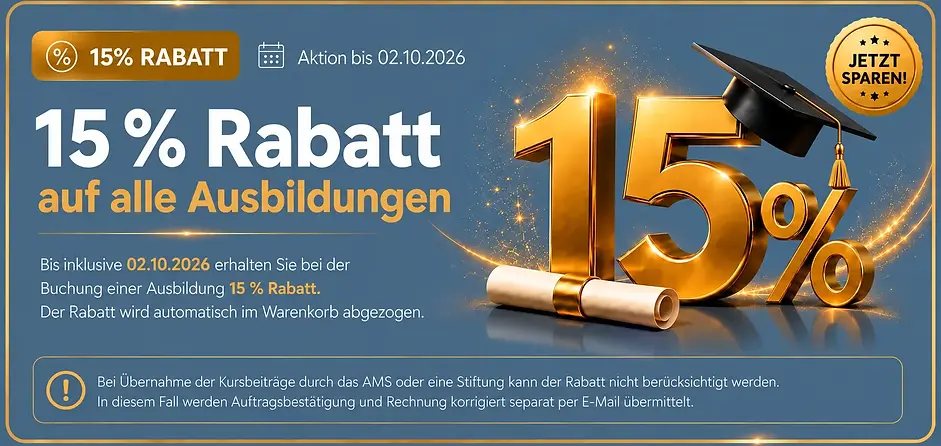 Bildungsoffensive 15% Rabatt