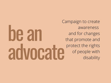 TASK 3: BEING AN AGENT FOR CHANGE