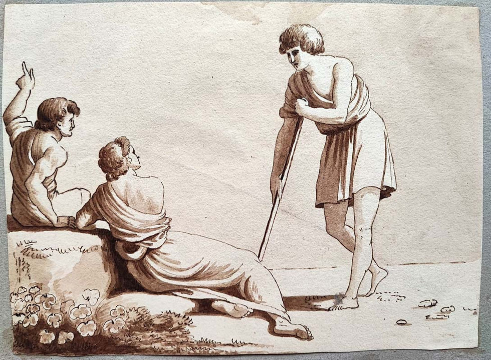 Miniaturbild: Monogrammist AP, Zeichenstudien von 1802