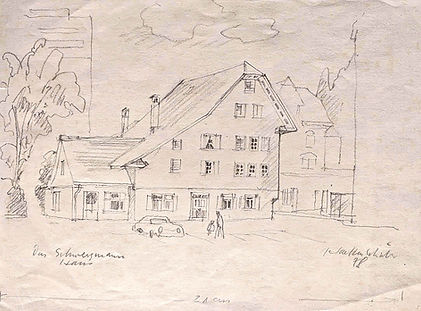 Walter F. Haettenschweiler – Das alte Schwerzmannhaus in Zug