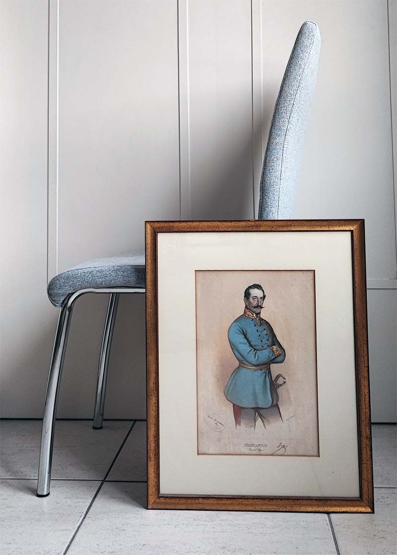 Miniaturbild: Franz Salomon Wyss (1769-1849), kolorierte Lithografie von Josef Kriehuber