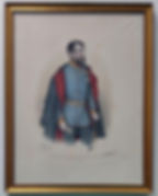 Julius Graf Bernay-Favancourt, kolorierte Lithografie von Josef Kriehuber