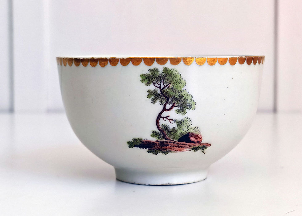 Miniaturbild: Kilchberg Schooren – Köppchen / Teetasse, polychrom bemalt