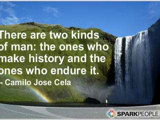 You make history!