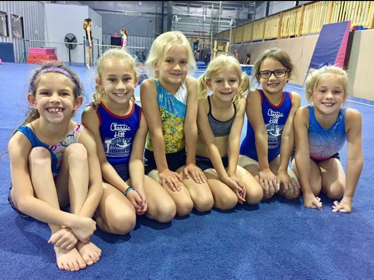 Competitive Gymnastics Team Woods Gymnastics