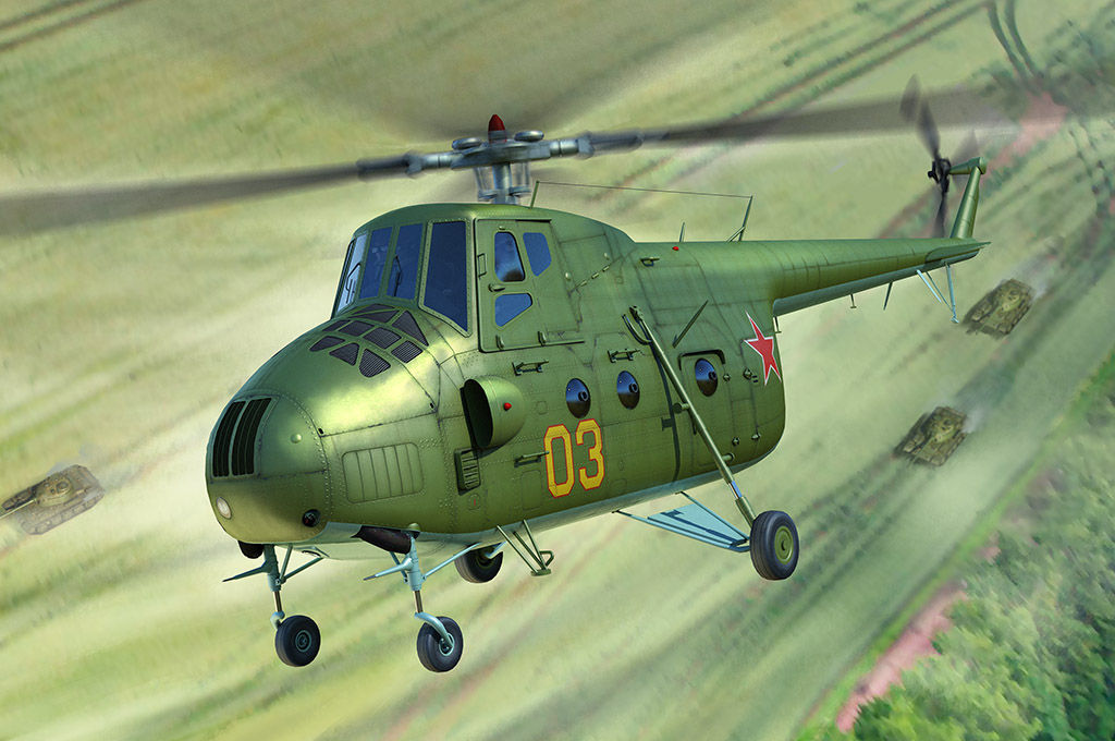 5816 Trumpeter: Mi-4 Hound in 1:48
