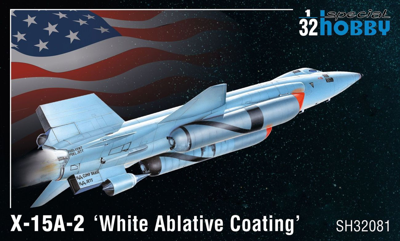 100-SH32081	Special Hobby: X-15A-2 ‘White Ablative Coating’ in 1:32