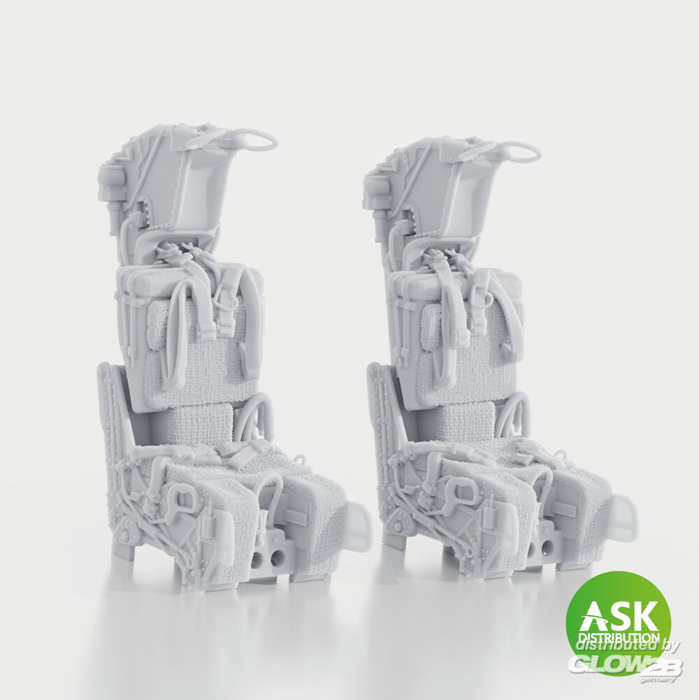 Art Scale Kit: GRU-7A Ejection Seats for F-14A/B Late - with seat belts (2pcs) f