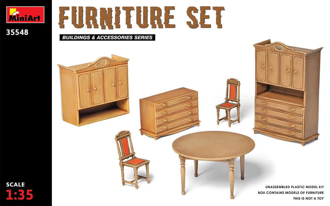 MA35548	1/35 FURNITURE SET