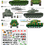 Miniatura: 35-906	Cro-Army 1991-95 (pt1). Croatian T-55A. M47 Pershing, M36B2