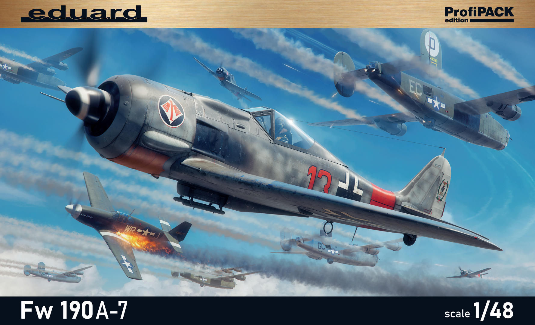 82138	Eduard Plastic Kits: Fw 190A-7 1/48 in 1/48