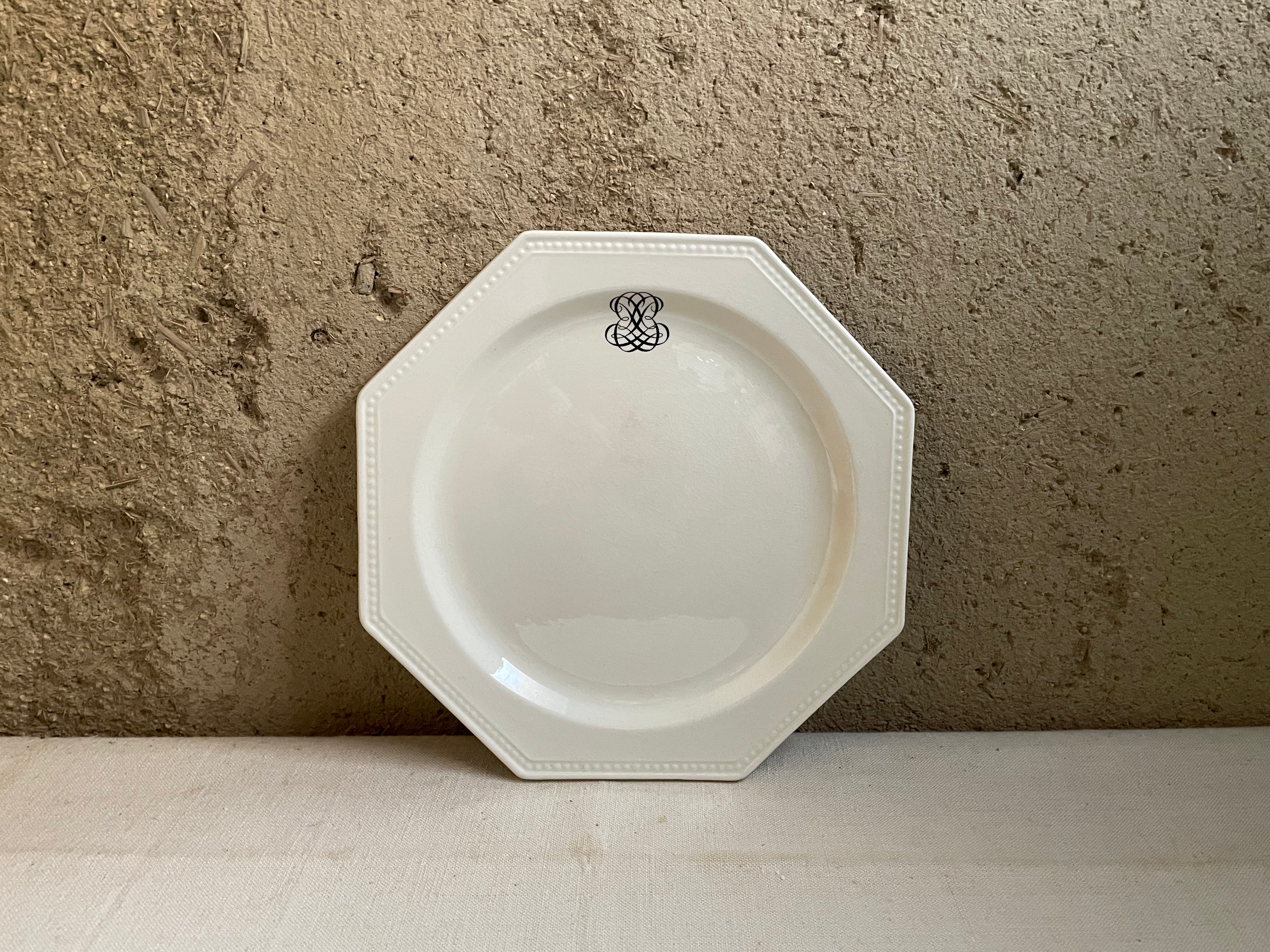 Creil Montereau クレイユ モントロー デザート皿 N-810