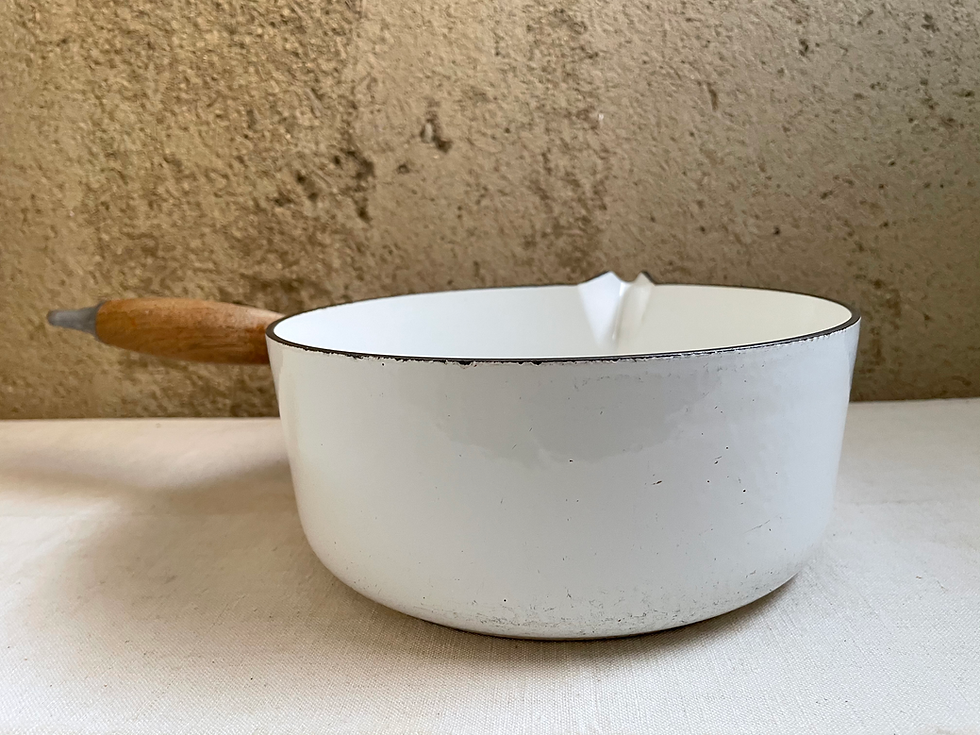 サムネイル： Le Creuset ル・クルーゼ　wood持手鍋　＃22サイズ N-407