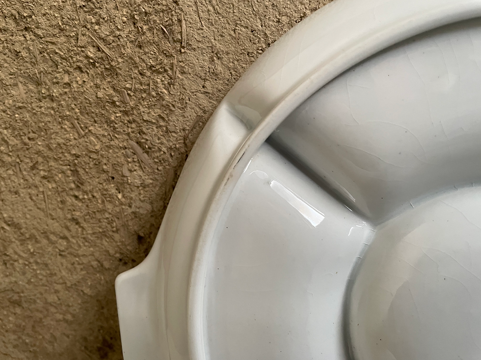 サムネイル： LUNEVILLE / リュネヴィル  コンパートメント皿 N-952