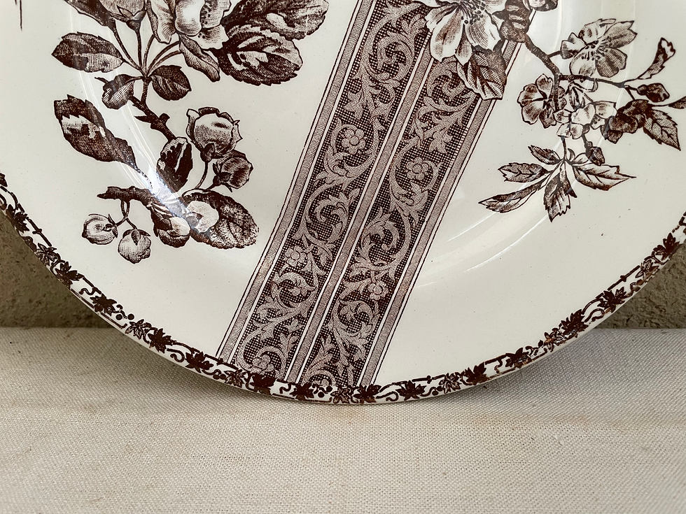 サムネイル： GRAND DEPOT E.Bourgeois エミールブルジョワ　平皿N-933