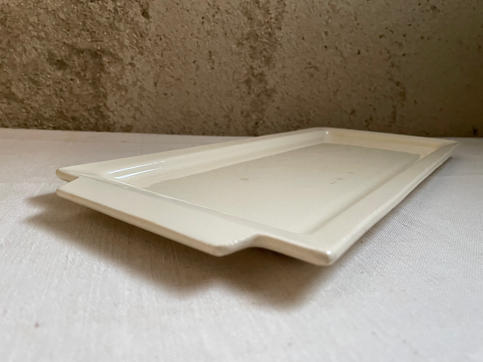 サムネイル： FF PEXONNE　ペクソンヌ窯　スクエア　トレイ　N-955