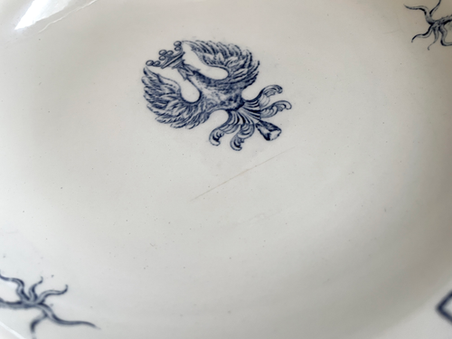 新発売】 10 リュネヴィル スープ皿 アンティーク フランス 食器 - 食器