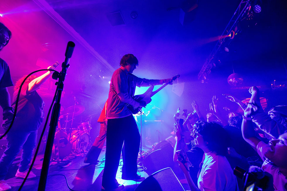 FRIKO on stage at the Lodge Room, Highland Park